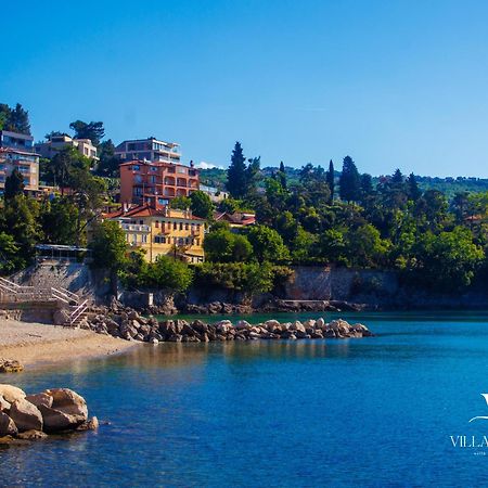 Villa Volos Apartment Karmen With Roof Terrace, Sea View, Free Private Parking Opatija Exterior foto
